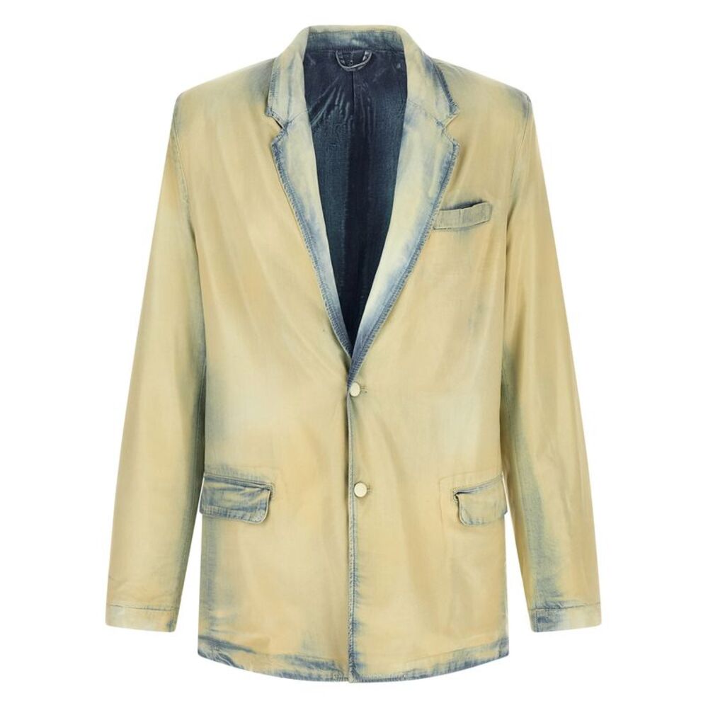 Diesel Beige Lyocell Men's Blazer